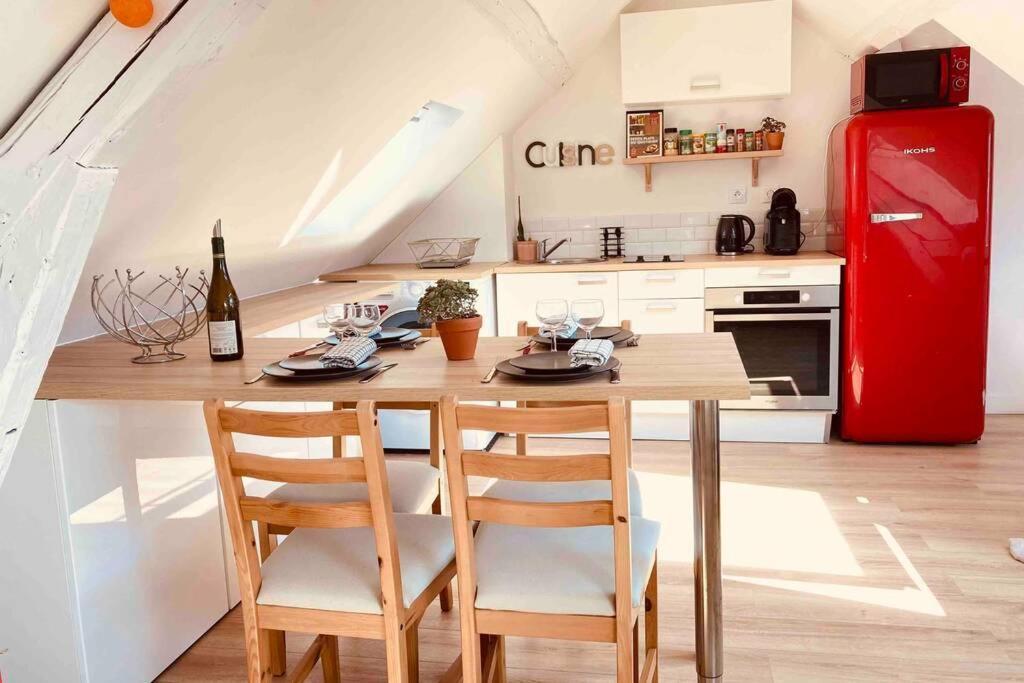 Ferienwohnung Sous Les Nuages Rouen Exterior foto
